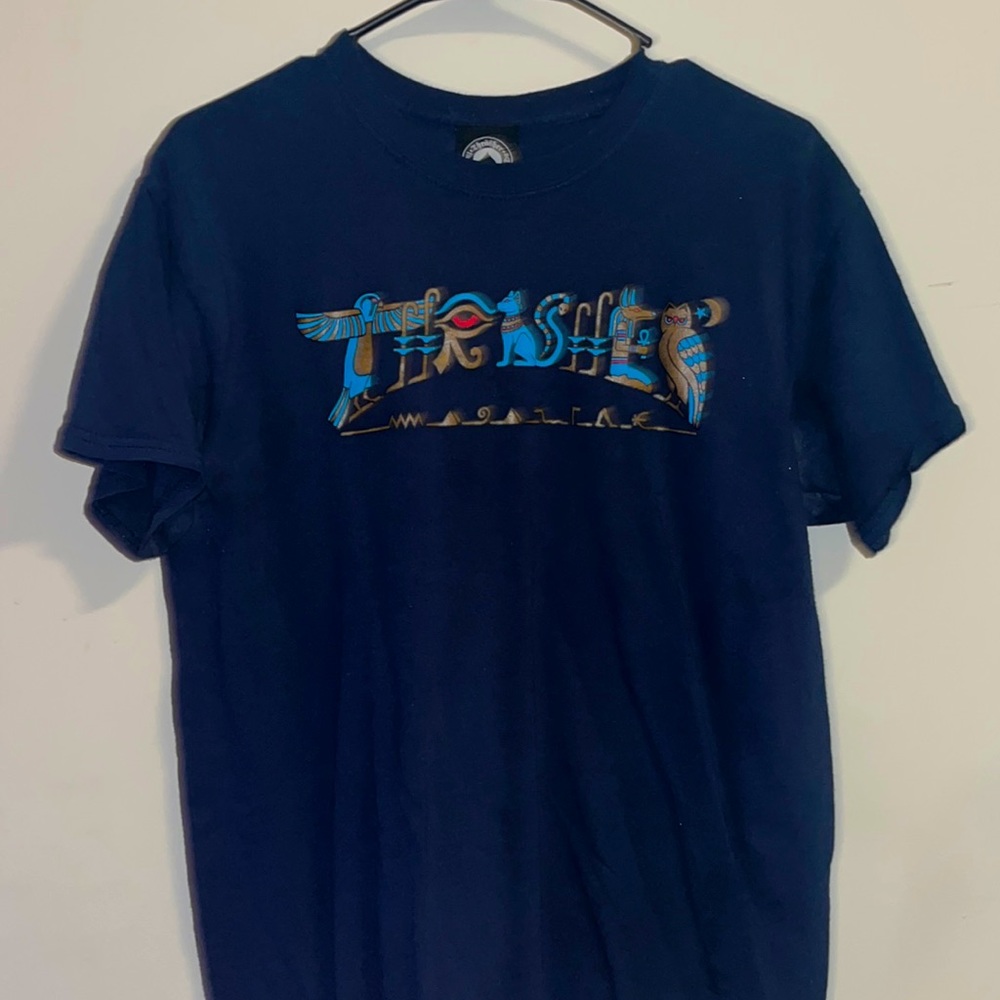 Navy Blue Thrasher Tshirt